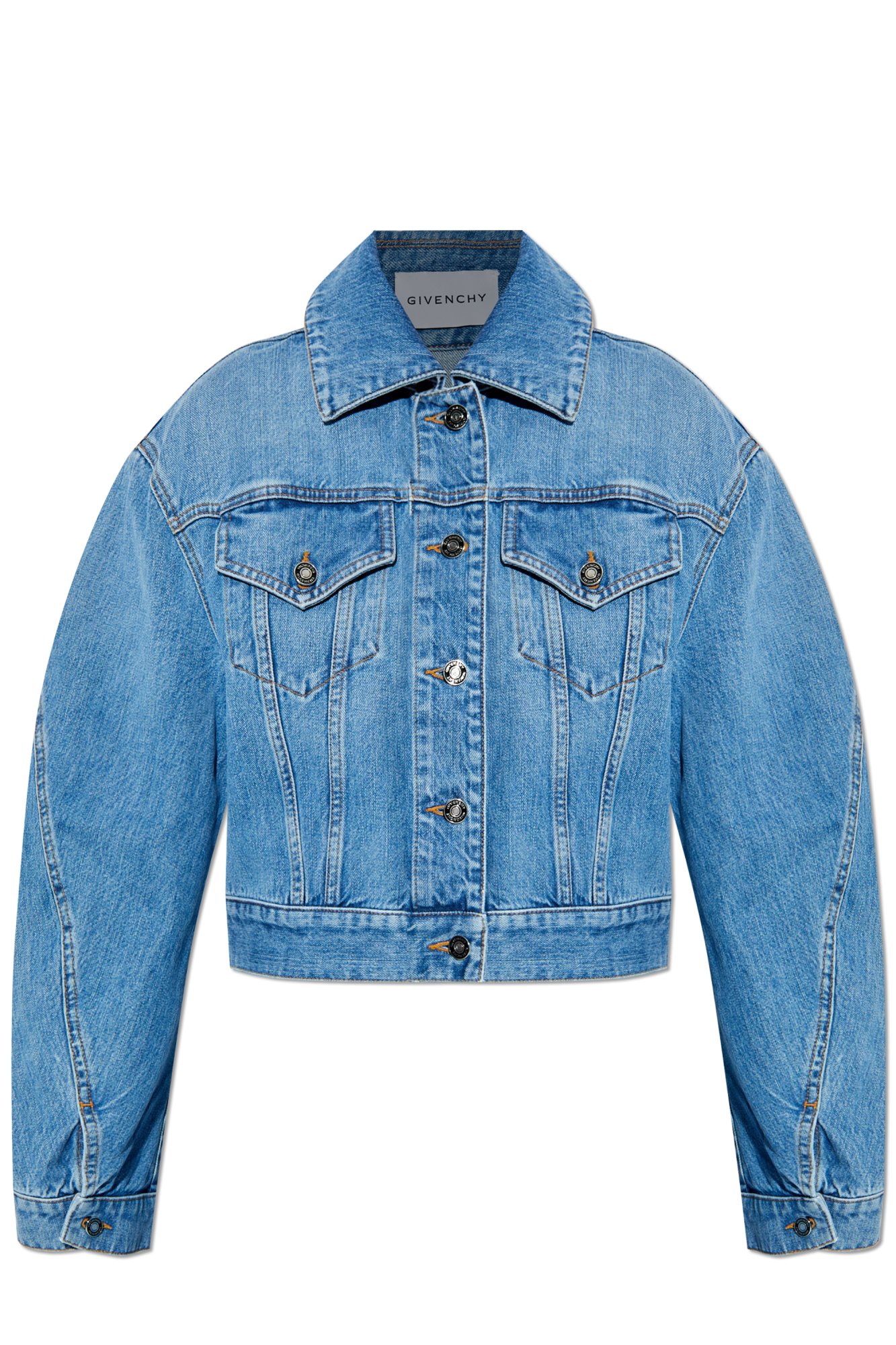 アウターその他 GIVENCHY Women Outer BW30GL14RQ410 BLUE Blue Denim jacket Givenchy - Vitkac AS